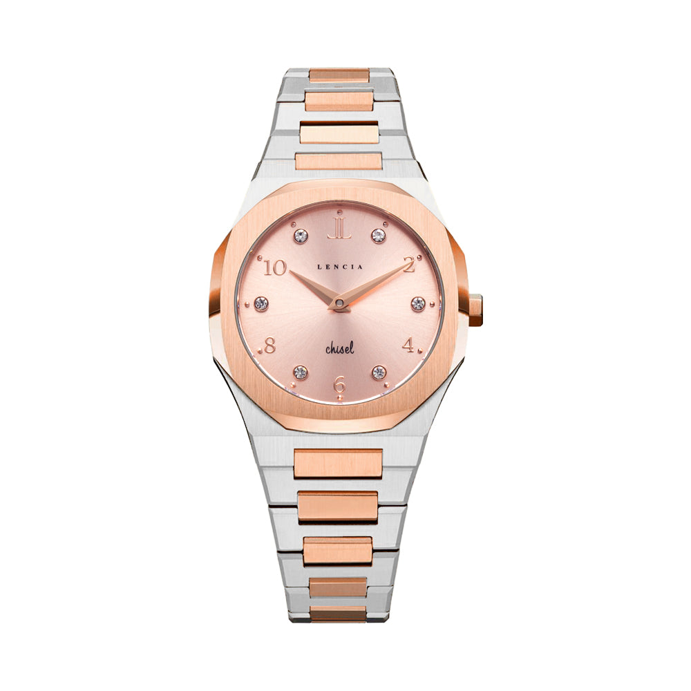 Chisel Noir Watch by Lencia LC0015M - Image 4