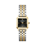 Rosefield Boxelle Black Duotone Watch BBDSG-B07