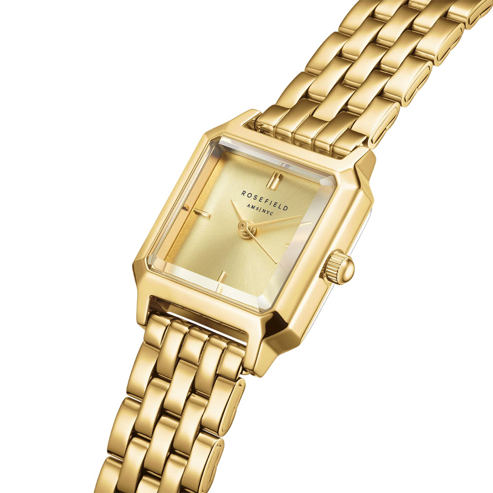 Rosefield Boxelle Champagne Gold Watch BCGSG-B04 - Image 2