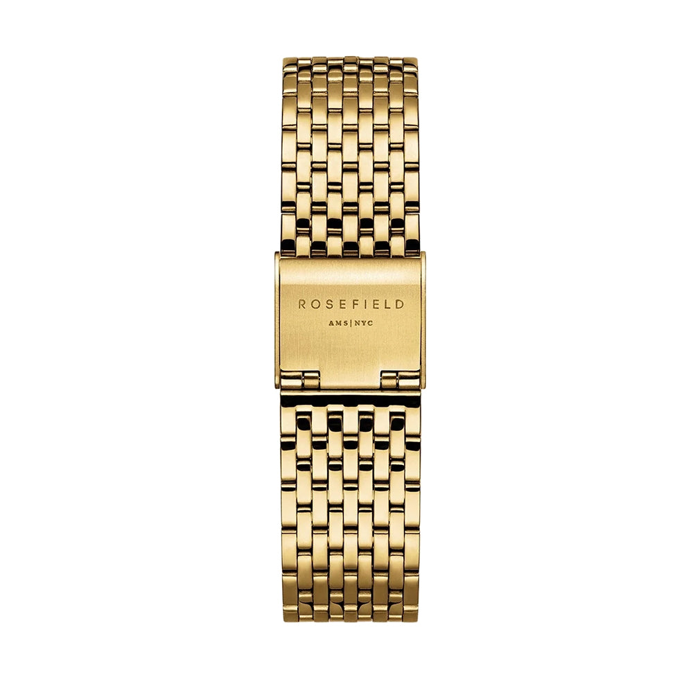 Rosefield Heirloom White Dial Steel Gold Women Watch HWGSG-H01 - Image 3