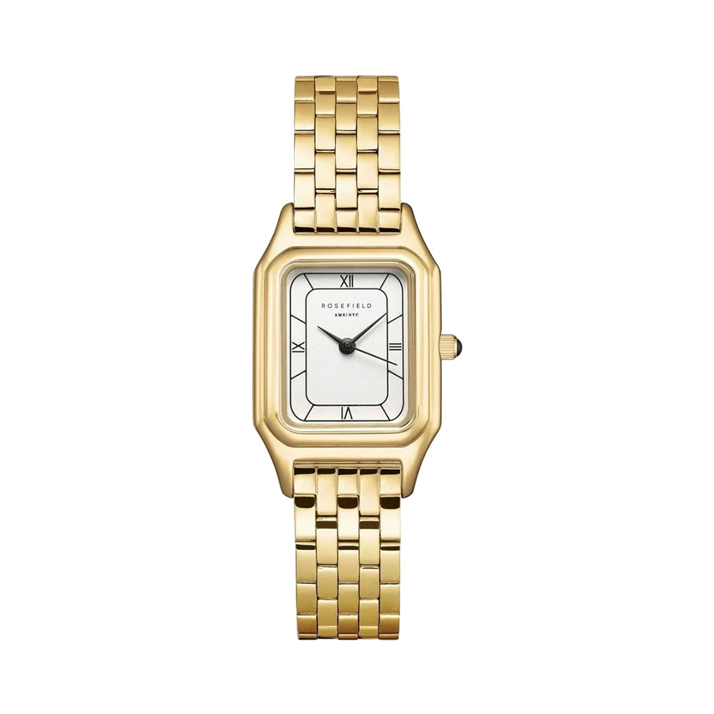 Rosefield Ivy White Gold Watch OCWGSG-OC01