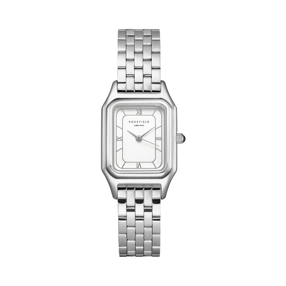 Rosefield Ivy White Silver Watch OCWSSS-OC02