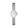 Rosefield Mini Oval White Mother of Pearl Silver Watch MWSMS-M05