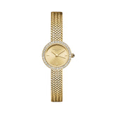 Rosefield Mini Small Edit Light Champagne Gold Watch MCGMG-M03