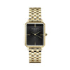 Rosefield Octagon Black Gold Women Watch OBSSG-O47