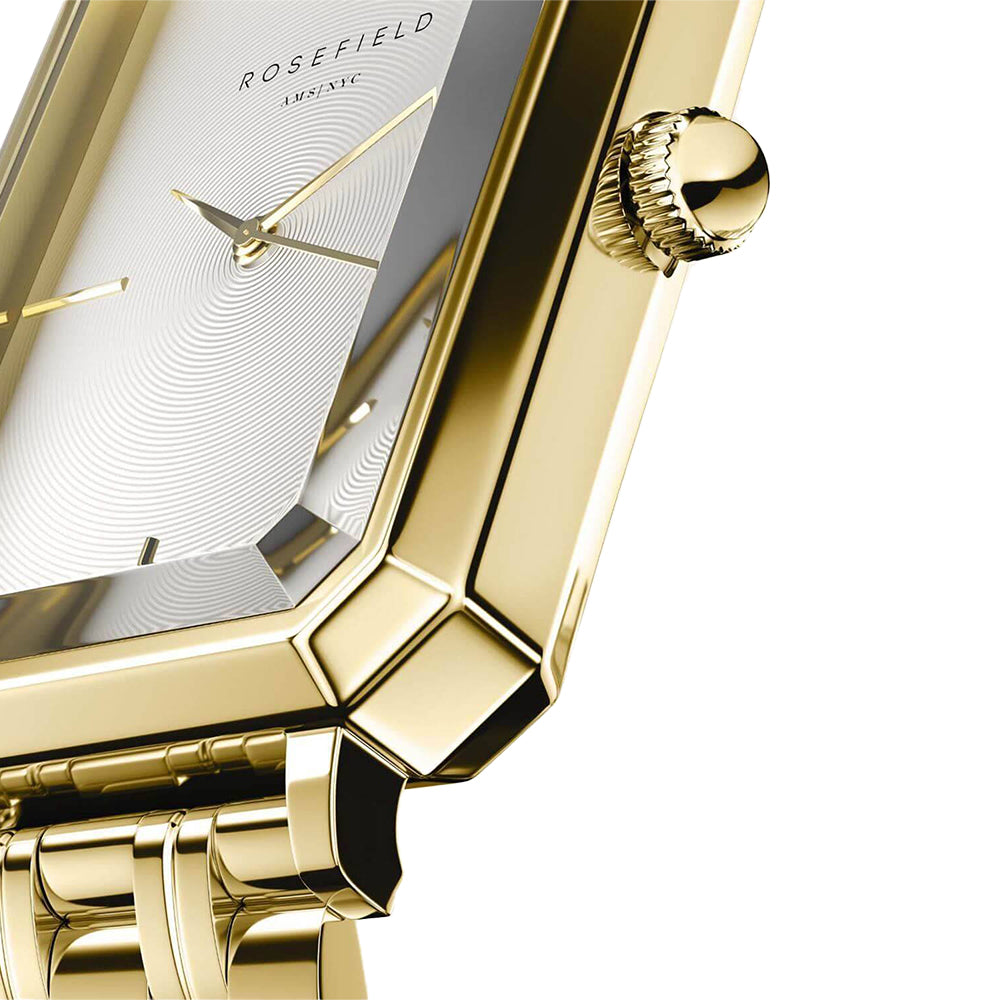 Rosefield Octagon Gold Women Watch OCWSG-O40 - Image 3