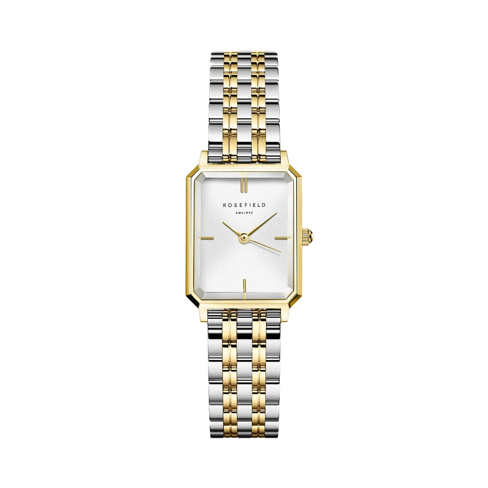 Rosefield Octagon XS Duotone Gold Women Watch OWDSG-O62
