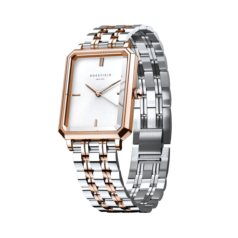 Rosefield Octagon XS Duotone Rosegold Women Watch OWRSR-O64 - Image 2