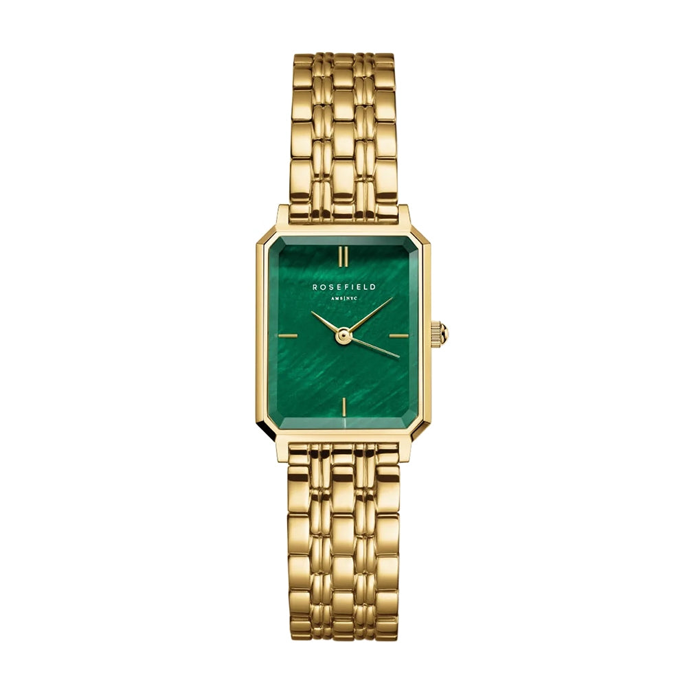 Rosefield Octagon XS Emerald Women Watch OEGSG-O79