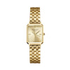 Rosefield Octagon XS Gold Toned Champagne Sunray Dial Watch - OCGSG-O82