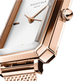 Rosefield Octagon XS Mesh Rose Gold Women Watch OWRMR-O59 - Image 2