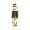 Rosefield Octagon XS Studio Black Gold Women Watch SBGSG-O57