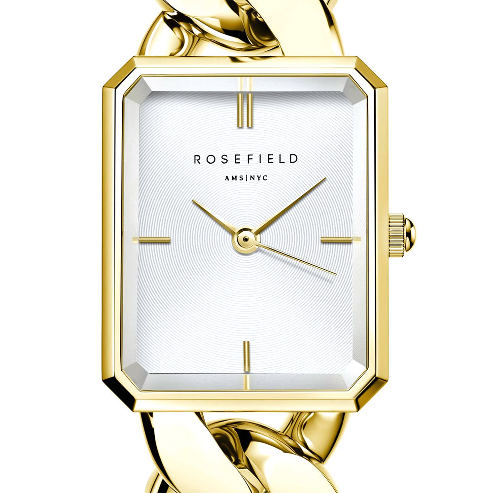 Rosefield Octagon XS Studio Gold Women Watch SWGSG-O55 - Image 2