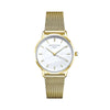 Rosefield Pearl Edit Mesh Gold Women Watch RMGMG-R06