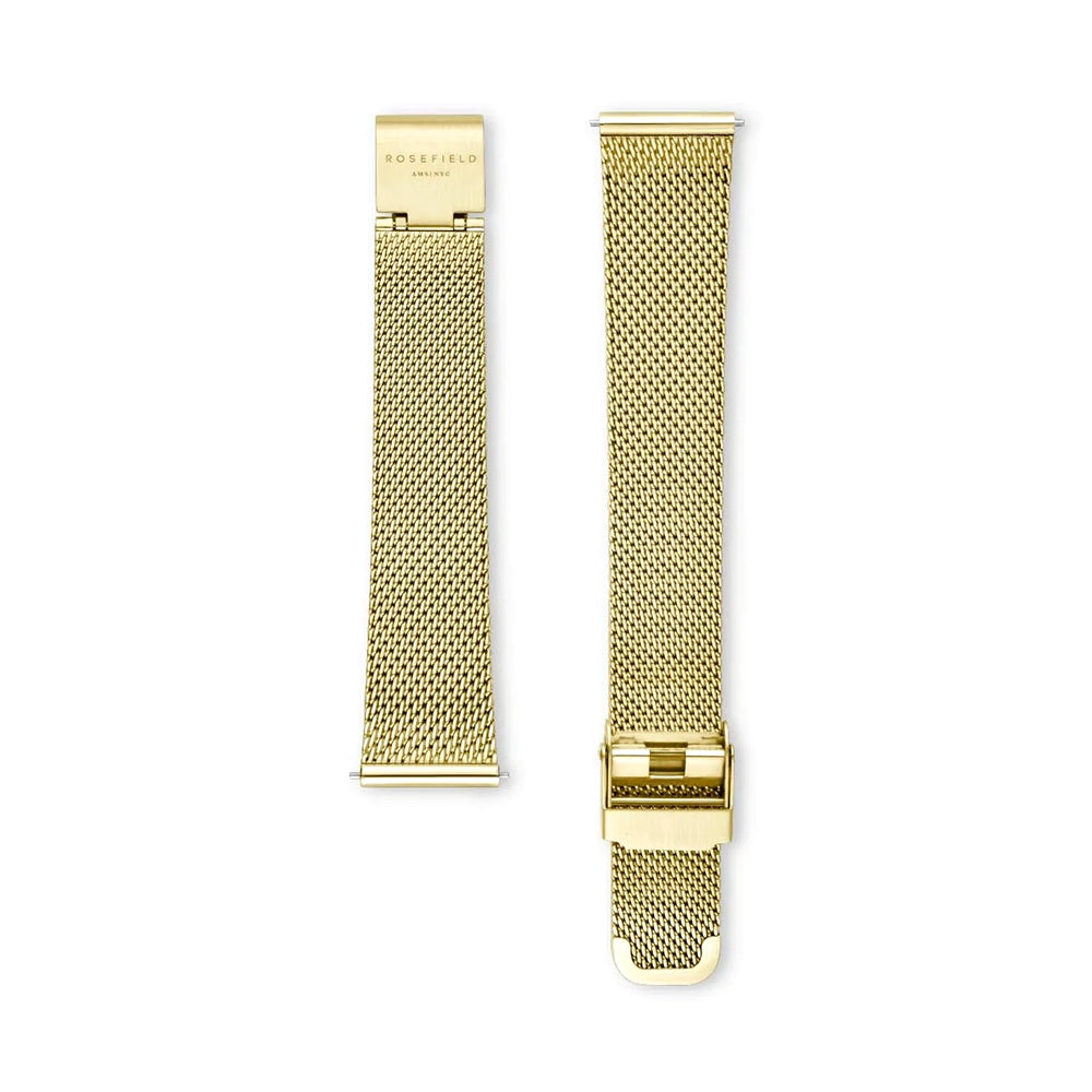 Rosefield Pearl Edit Mesh Gold Women Watch RMGMG-R06 - Image 4