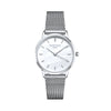 Rosefield Pearl Edit Mesh Silver Women Watch RMSMS-R08