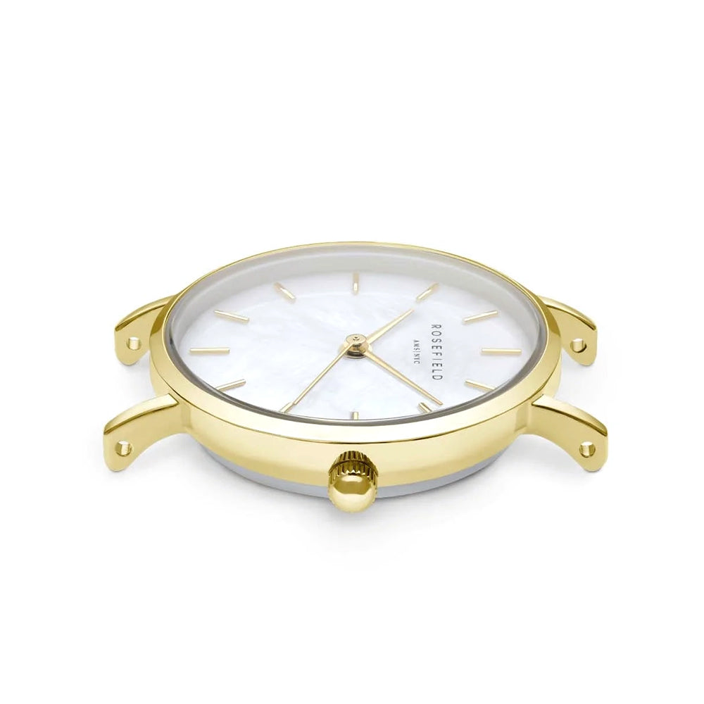 Rosefield Small Edit Mesh Gold Women Watch SMGMG-S06 - Image 2