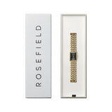 Rosefield Studio Double Chain Black Gold Women Watch SBGSG-O77 - Image 4