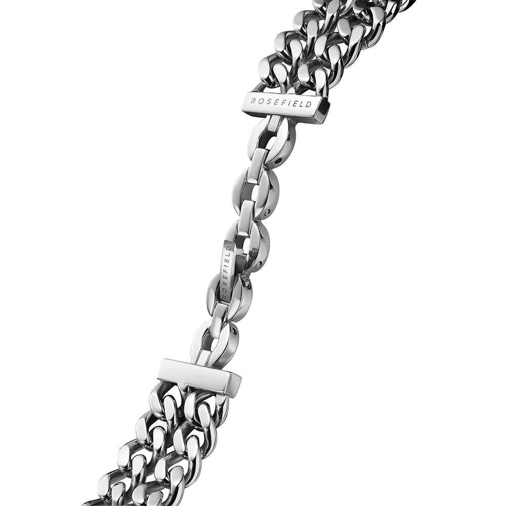 Rosefield Studio Double Chain Silver Women Watch SGSSS-O78 - Image 3