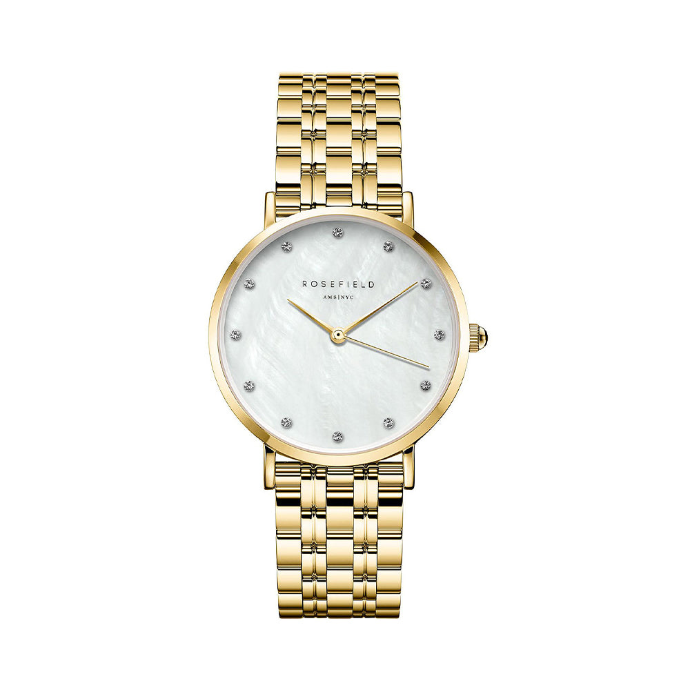 Rosefield The Upper East Crystals Women Watch UWGSG-U31