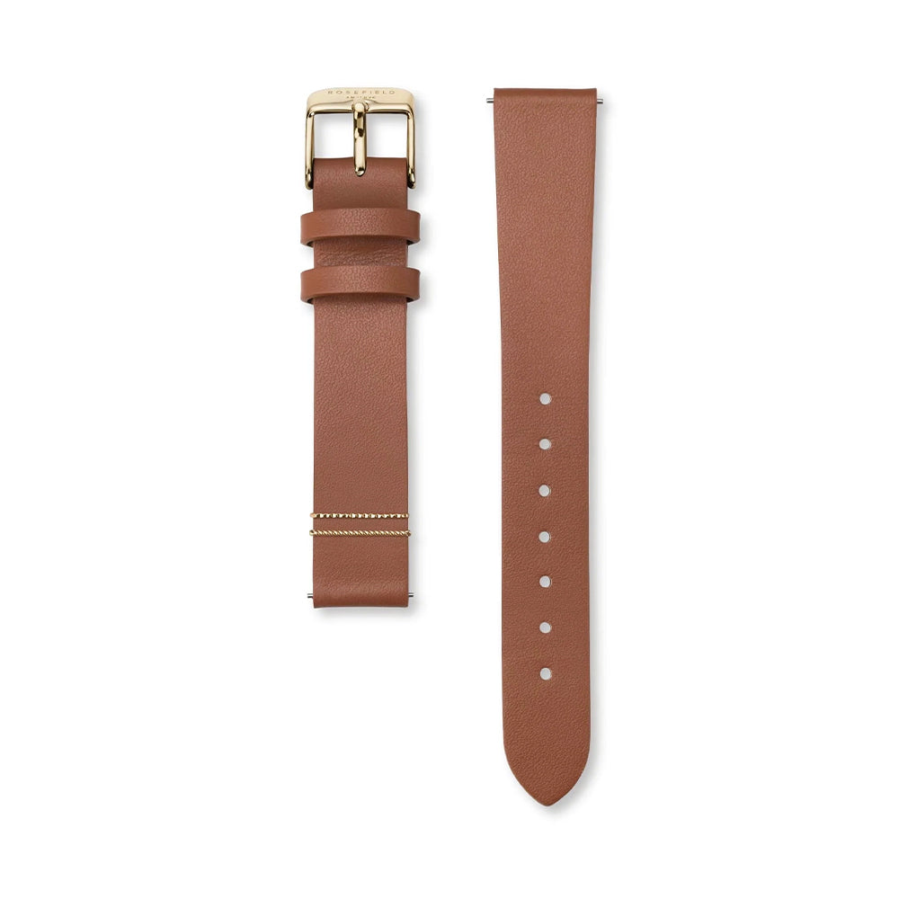 Rosefield West Village Black Cognac Women Watch WBCLG-W96 - Image 2
