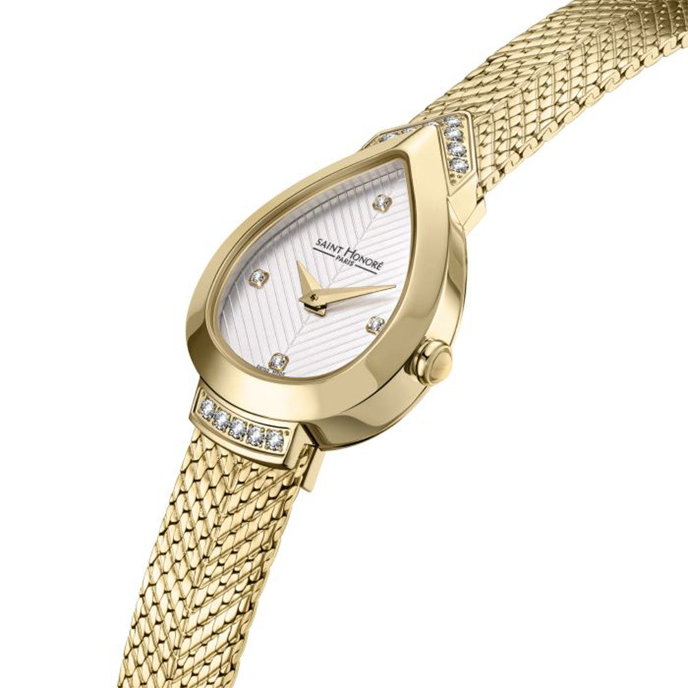 Saint Honore White Dial Stainless Steel Bracelet Watch For Women Pp709102 3B4DT - Image 2