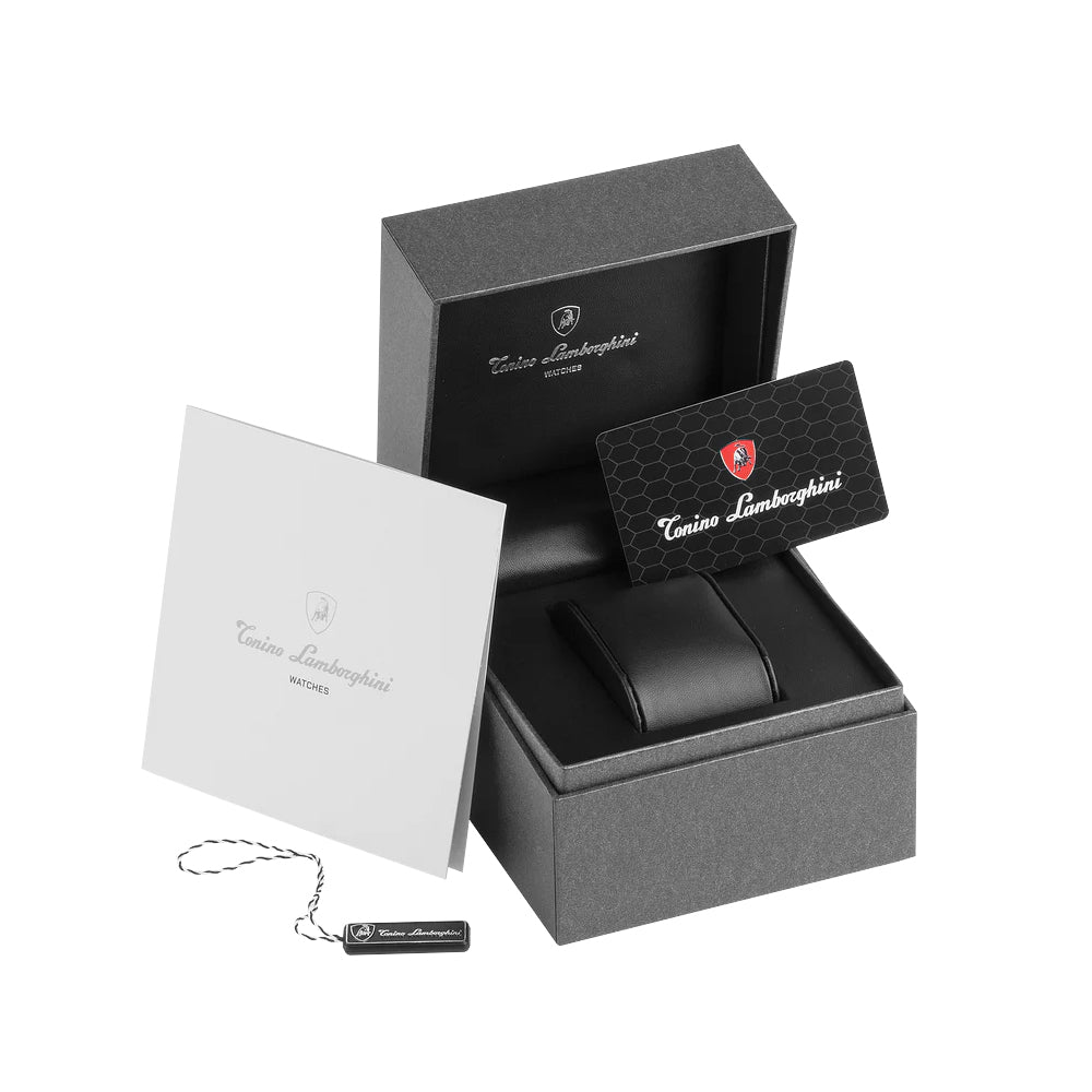 Tonino Lamborghini Shock ABS Orange Analog Watch For Men TLABSO-SS-B - Image 4
