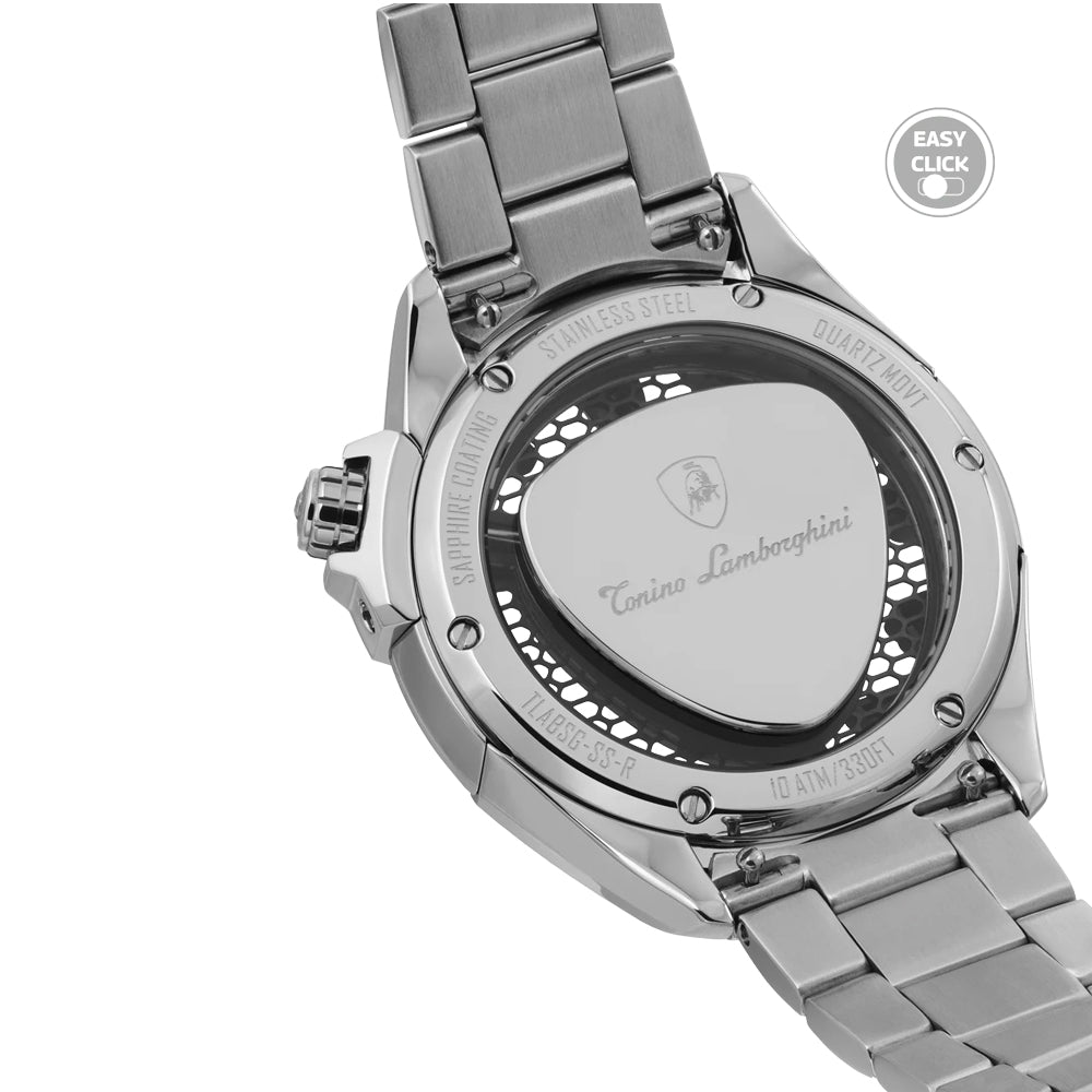 Tonino Lamborghini Shock ABS Orange Analog Watch For Men TLABSO-SS-B - Image 3