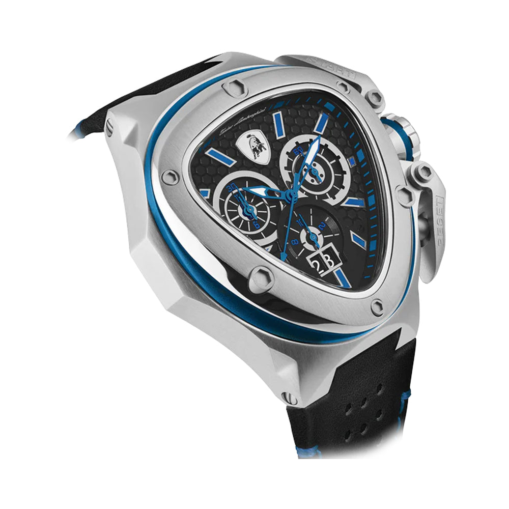 Tonino Lamborghini Spyder Quartz Blue Dial Watch For Men TL9XC-SS - Image 3