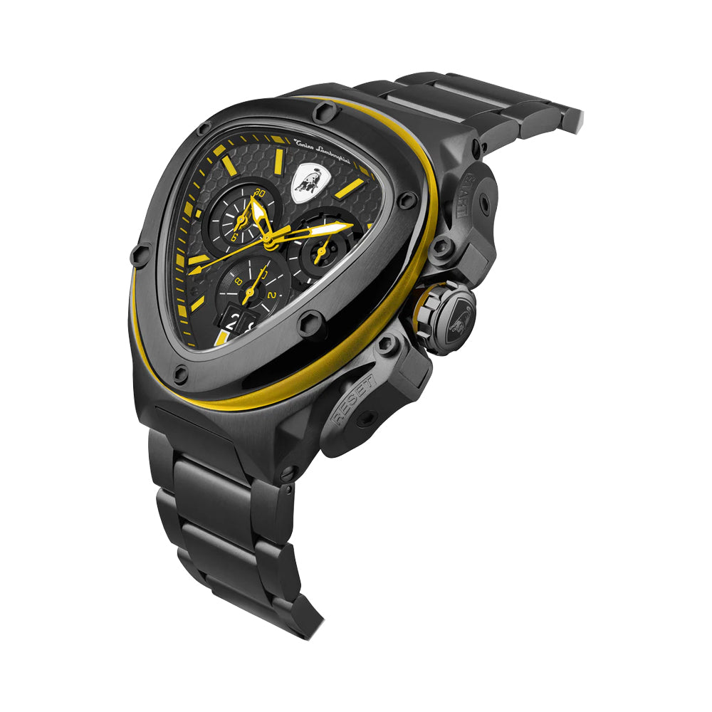 Tonino Lamborghini Spyder Quartz Yellow Dial Watch For Men TL9XE-B - Image 2