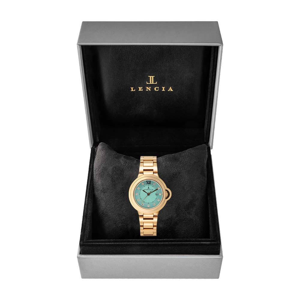 Lencia Women's Stainless Steel Analog Watch LC7174P - Image 12