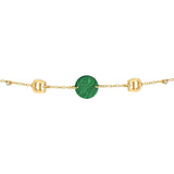 Aigner Avena Malachite and Crystals Bracelet for Women ARJLB0000212 - Image 3