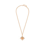 Aigner Flora Pink Brass Necklace ARJLN0003823