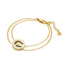 Aigner Lucia Gold Stainless Steel MOP Bracelet for Women ARJLB2202002