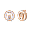 Aigner Lucia Rose Gold Hoop Earrings ARJLE2202003