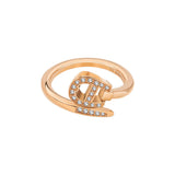 Aigner Vite Women's Rose Gold Ring ARJLF2202303 - Image 3