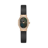 Cerruti 1881 Aosta Rose Gold Case Black Leather Strap Women'S Watch CIWLA0097303