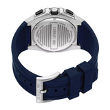 Cerruti 1881 Arezzo Chronograph Blue Dial Green Silicone Strap Men'S Watch CIWGO0073202 - Image 3