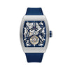 Cerruti 1881 Calliano Blue Dial Silicone Strap Men'S Watch CIWGE0095802