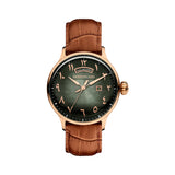 CERRUTI 1881 Dervio Men's Grey Dial Brown Leather Watch CIWGB0008002