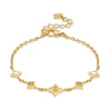 Cerruti 1881 Francesca Gold Crystal Charm Bracelet For Women CIJLB0013301