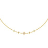 Cerruti 1881 Francesca Gold Multi Motif Charm Necklace For Women CIJLN0013301
