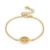 Cerruti 1881 Francesca Gold Zirconia Bracelet For Women CIJLB0013302