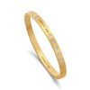 Cerruti 1881 Isadora Gold Cerruti Branding Bangle For Women CIJLG0013401