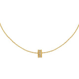 Cerruti 1881 Isadora Gold Mother Of Pearl Pendant Necklace For Women CIJLN0013401