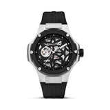 Cerruti 1881 Lucardo Automatic Skeleton Dial Silicone Strap Men'S Watch CIWGR0007101