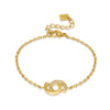 Cerruti 1881 Marina Gold Zirconia Bracelet For Women CIJLB0013801