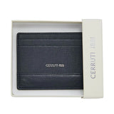 CERRUTI 1881 Navy Calf Leather Card Holder - CEPU04937M BLU - Image 4