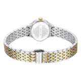 Cerruti 1881 Nemi Beige Mother Of Pearl Dial Silver Bracelet Oval Watch For Women CIWLG0073901 - Image 3