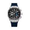 CERRUTI 1881 Ruscello Men's Black Dial Blue Silicone Watch CIWGO0050701